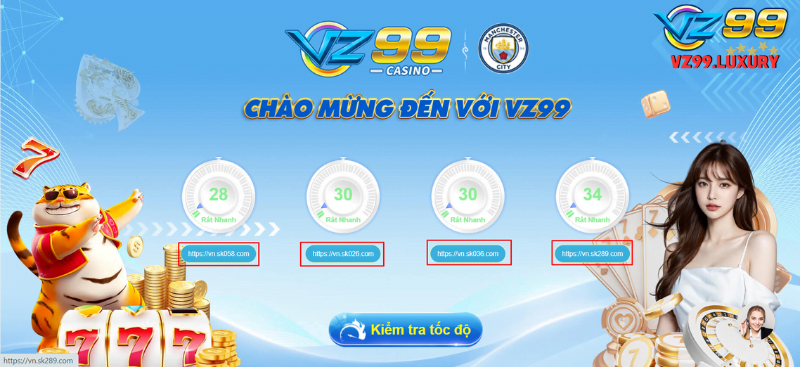 Truy cập link vz99 mới nhất 2025 vz99 luxury
